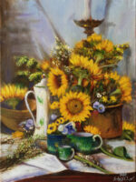 <span class="nbr">4 -</span> Large Sunflowers With Cups