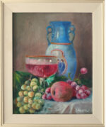 <span class="nbr">20 -</span> Vase, Wine Glass & Grapes