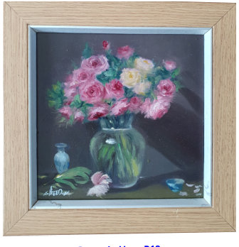 <span class="nbr">29 -</span> Pink & Lemon Roses In Glass Jar